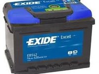 Eb542 baterie exide excell 54ah