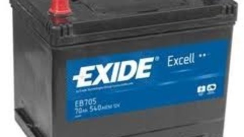 Eb705 baterie exide excell 70ah