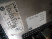 Ecu bmw e60 e61 cod 0281012190 dde 7800134