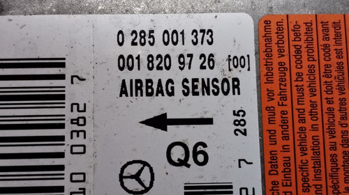 Ecu calculator airbag Mercedes Benz C Class W203 0018209726
