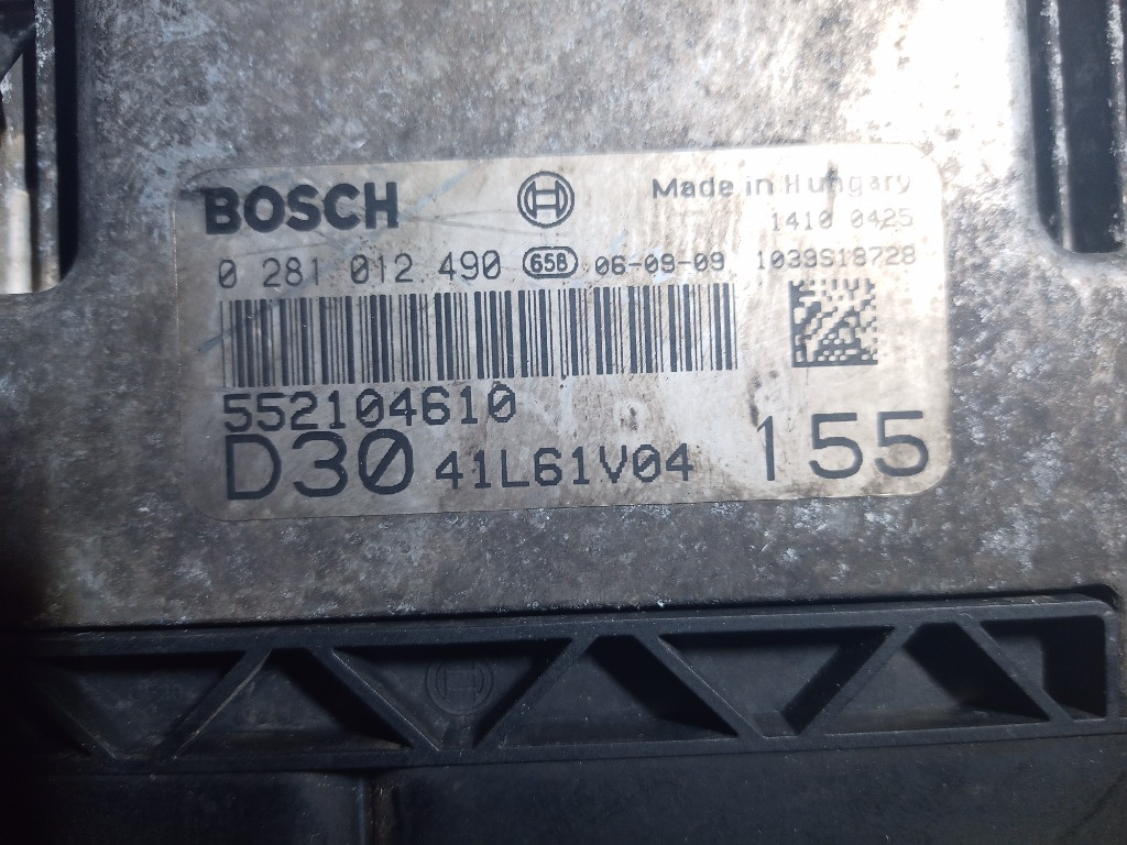ECU CALCULATOR Ducato 2,3 JTD COD 0281012490 552104610