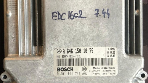 ECU Calculator Mercedes C 2.2CDI A6461501079 