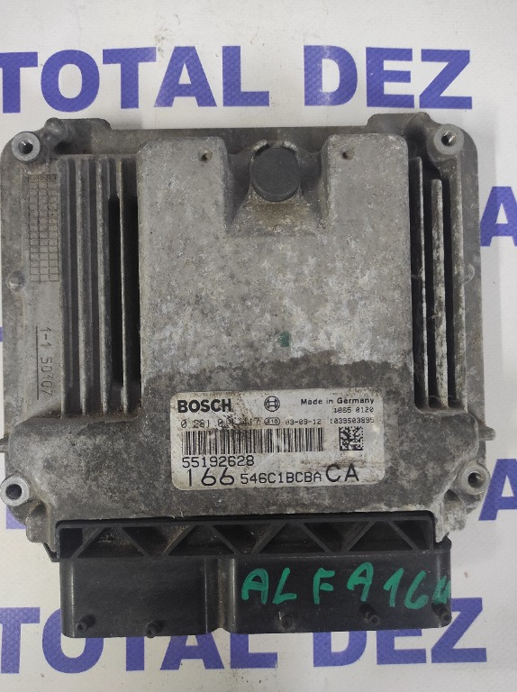 ECU Calculator motor Alfa Romeo 166 2.4 JTD , cod 0281011417, 55192628