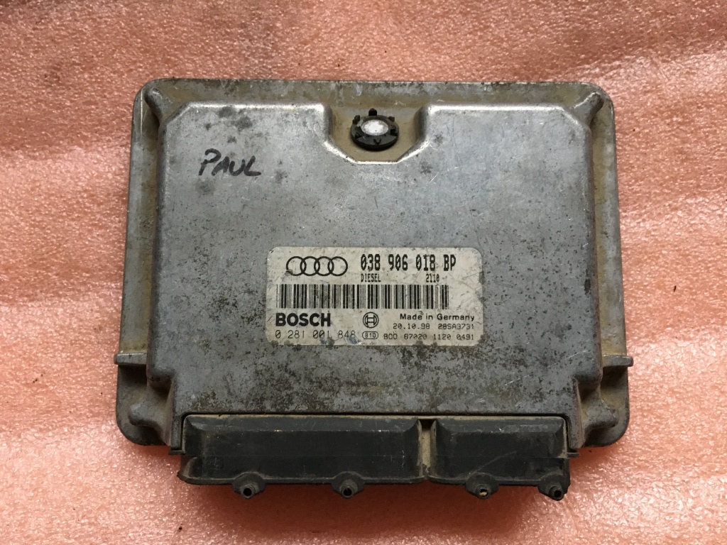 ECU Calculator motor Audi A3 1.9 AHF 038906018BP 038 906 018 BP 0281001848 0 281 001 848