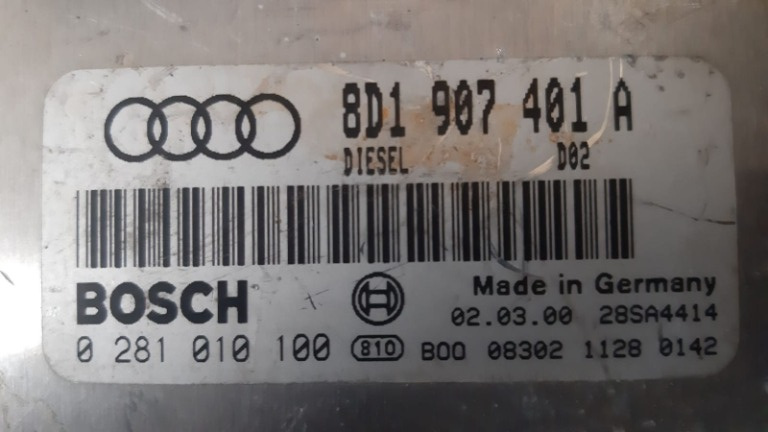 Ecu calculator motor audi a4 b6 2.0 cod: