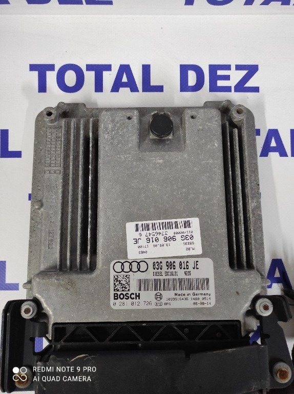 ECU calculator motor Audi A4 B7 2.0 tdi cod 03G906016JE 0281012726