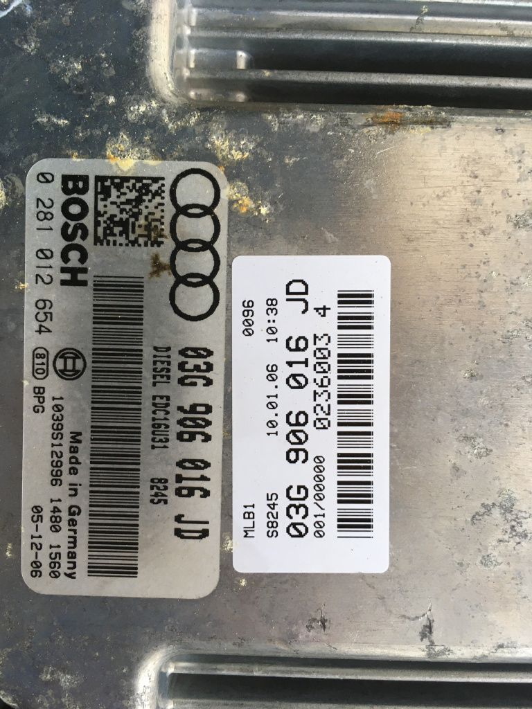 ECU Calculator motor Audi A4 B7 2.0 TDI 