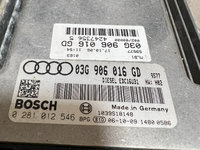 ECU Calculator motor Audi A4 B7 BRB, 1.9 TDI, cod 03G906016GD,03G 906 016 GD 0281012546, 0 281 012 546