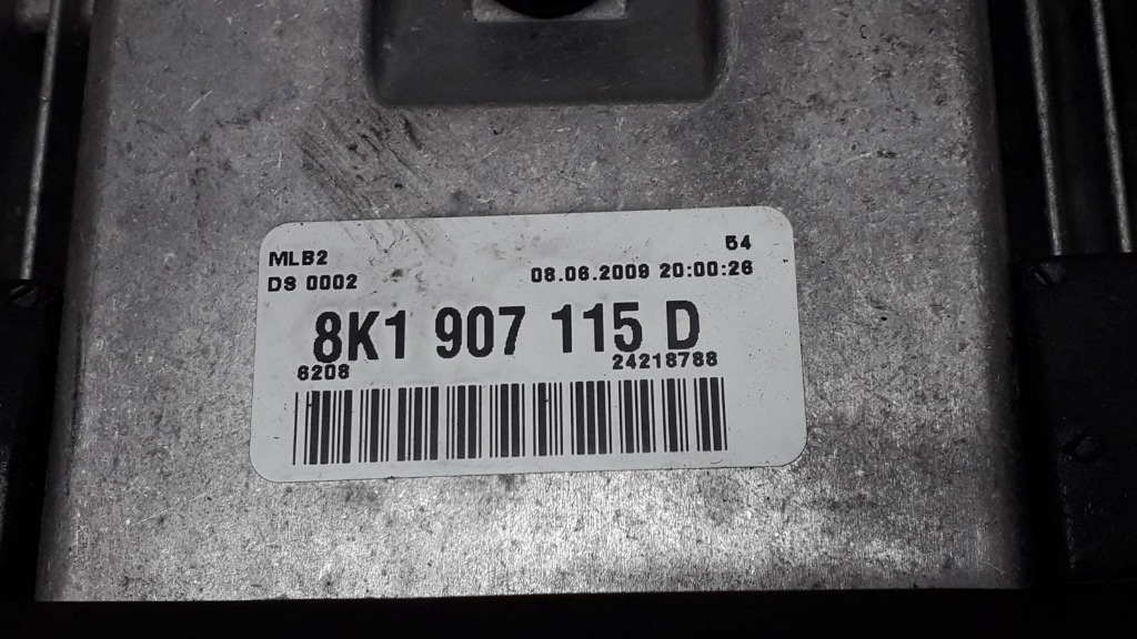 ECU Calculator motor Audi A4 B8 1.8 TFSI