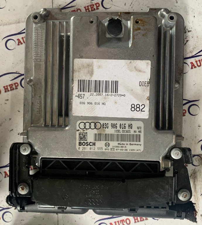 ECU Calculator motor Audi A6 03G906016HQ 03G 906 016 HQ 0281012555 0 281 012 555