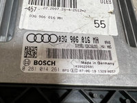 ECU Calculator motor Audi A6 2.0TDI 03G906016MH 03G 906 016 MH Cod Bosch 0281014261 EDC16U31 BRE