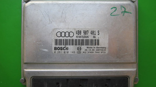 ECU Calculator motor Audi A6 2.5 tdi 4B090740