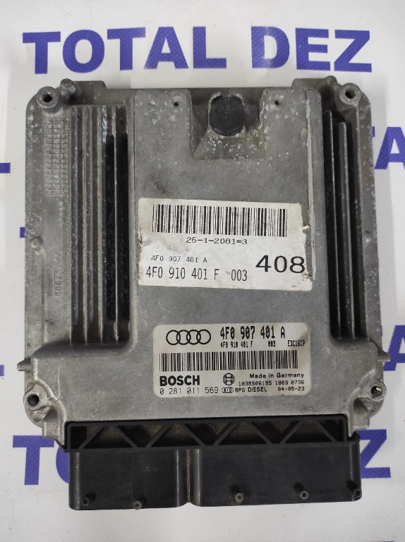 ECU Calculator motor Audi A6 3.0 tdi,cod 4F0907401A 4F0907401F 0281011569 EDC16CP