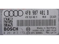 ECU Calculator motor Audi A6 3.0TDI 4F0907401B 0281013173 EDC16CP34 BMK{