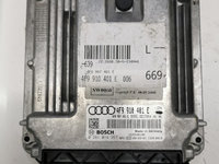 ECU Calculator motor Audi A6 3.0TDI 4F9910401E 0281014357