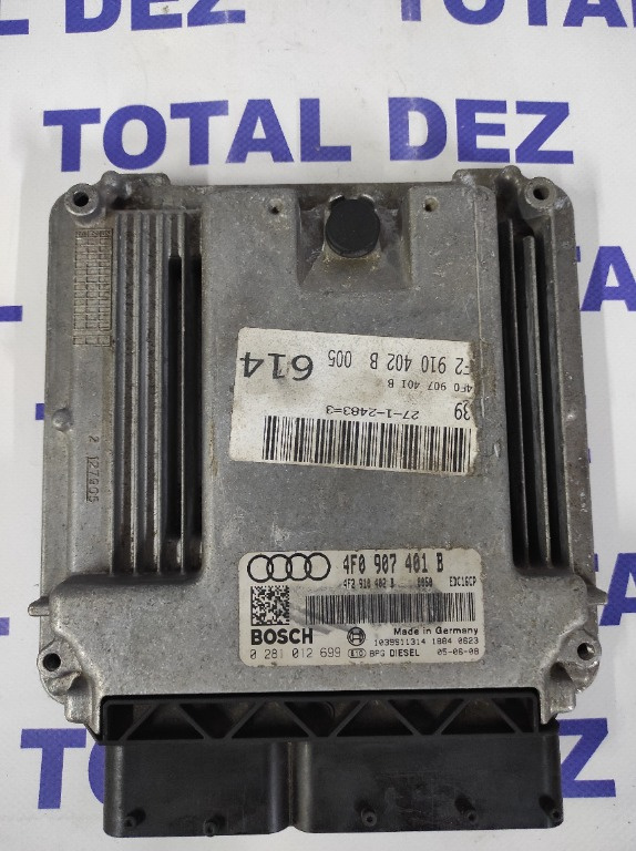 ECU calculator motor Audi A6 C6 3.0 TDI, cod 4F0907401B, 0281012269