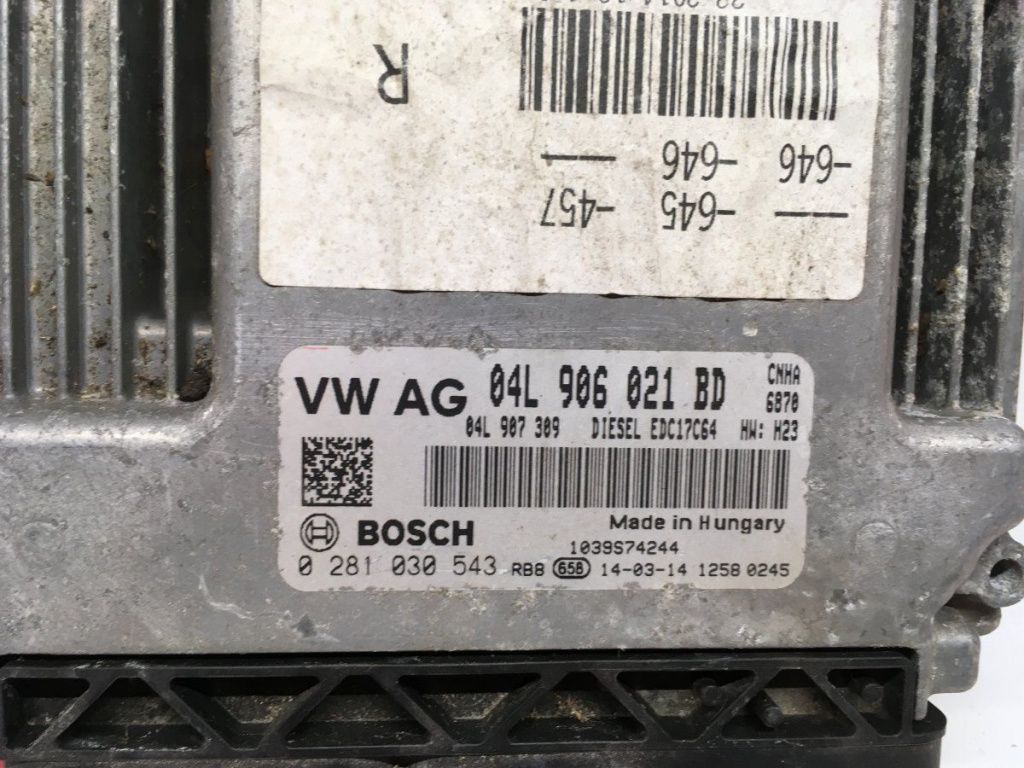 ECU Calculator motor Audi A6 C7 2014 cod