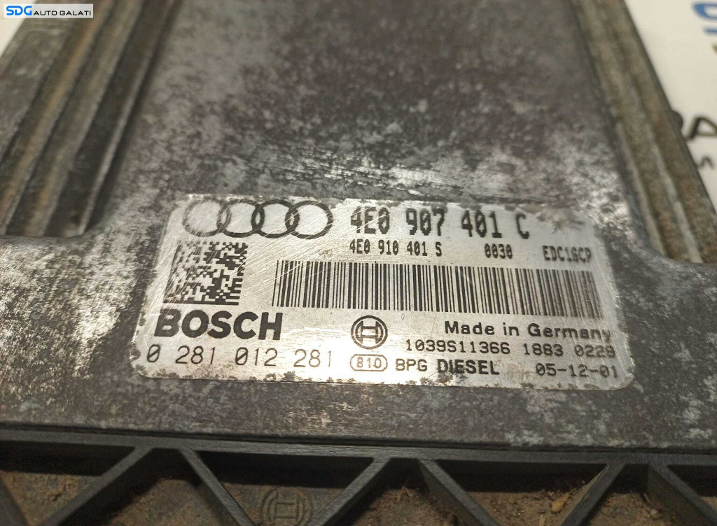 ECU Calculator Motor Audi A8 D3 2002 - 2