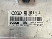 ECU calculator motor Audi cod 038 906 019 LJ / 0 281 011 222