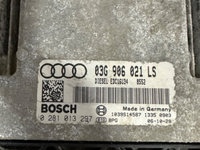 ECU calculator motor Audi cod 03G 906 021 LS / 0 281 013 297