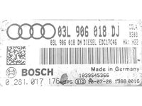 ECU Calculator motor Audi Q5 2.0TDI 03L906018DJ 0281017176 EDC17C46 CGLA H22{