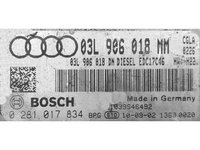 ECU Calculator motor Audi Q5 2.0TDI 03L906018MM 0281017834 EDC17C46 CGLA H22