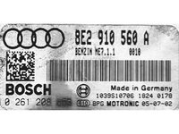 ECU Calculator motor Audi S4 4.2 8E2910560A 0261208853 ME7.1.1 BHF{