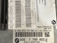 ECU calculator motor BMW cod 0-281-012-754 / 7-799-855