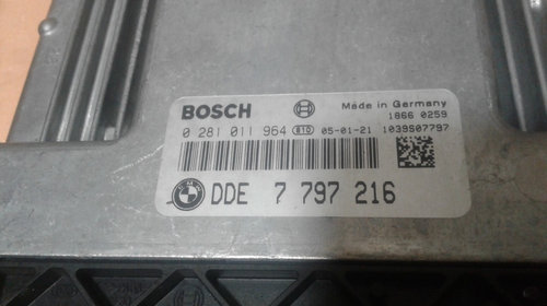 ECU Calculator motor BMW Seria 1 E87 118D 200