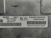 ECU Calculator motor Citroen C3 1.4 9676782980 9666591380 V34.1
