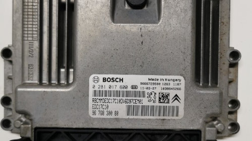 ECU Calculator motor Citroen, Peugeot 1.6, 02