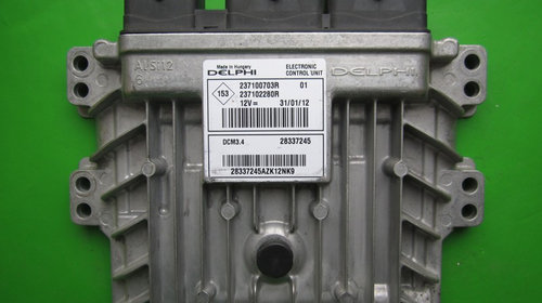 ECU Calculator motor Dacia Duster 1.5 dci 237