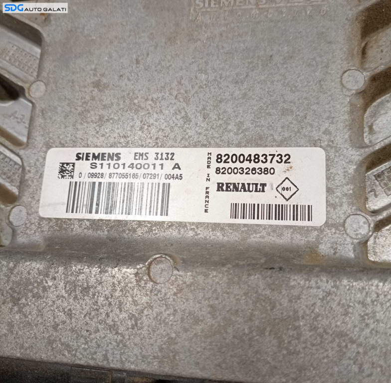 ECU Calculator Motor Dacia Logan 1 1.4 M