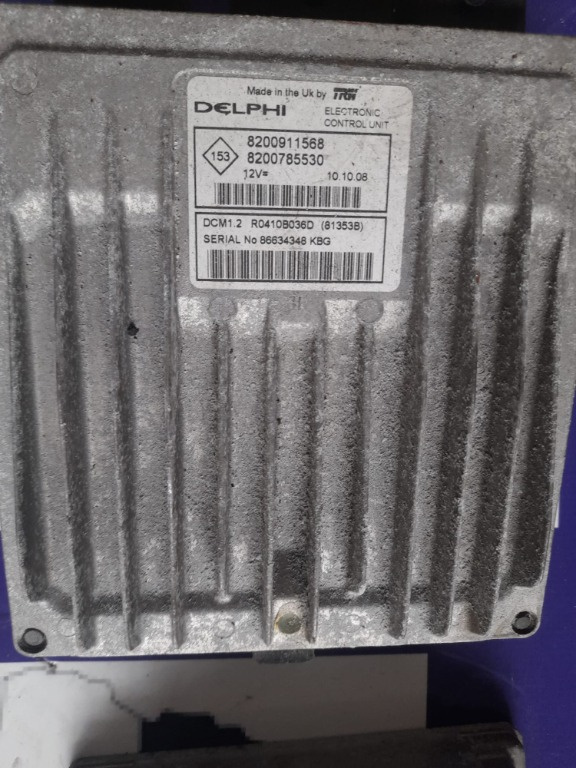 ECU Calculator motor Dacia Logan 1.5 DCI