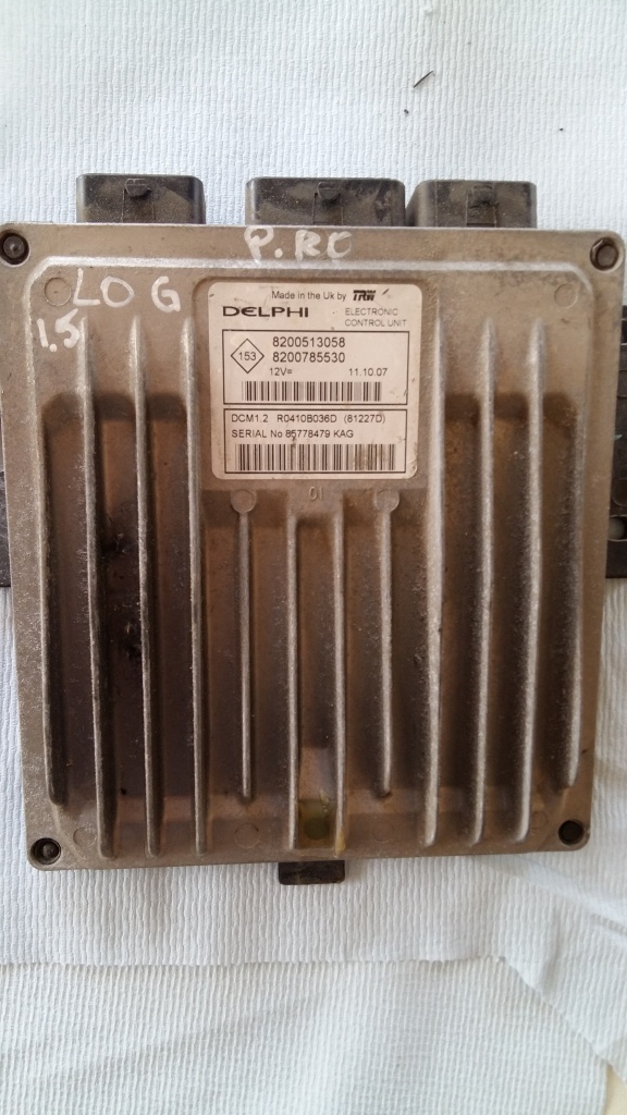 Ecu calculator motor Dacia Logan 1.5 DCI cod : 8200513058 8200785530