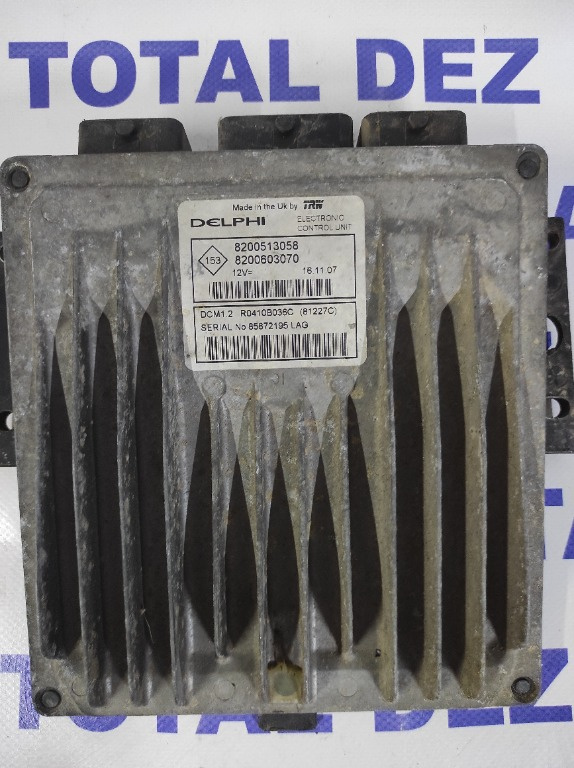 ECU Calculator motor,Dacia Logan 1.5 dci,cod piesa 8200513058, 8200603070