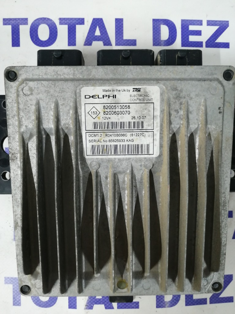 ECU Calculator motor,Dacia Logan (LS), 1.5 DCI cod 8200513058 8200603070
