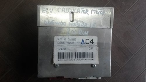 Ecu calculator motor Daewoo COD 16238981 1624