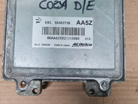 ECU Calculator motor ECU Opel Corsa D cod 55583739 AA5Z Corsa D ACDELCO E83