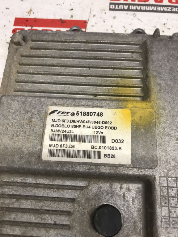 ECU / Calculator Motor Fiat Doblo 1.3 JT