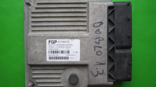 ECU Calculator motor Fiat Doblo 1.3JTD 517582