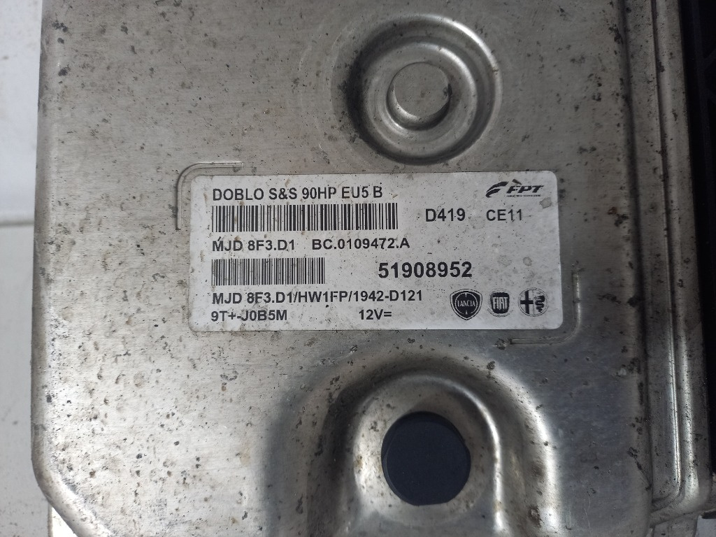 ECU Calculator motor Fiat Doblo 1.3JTD C
