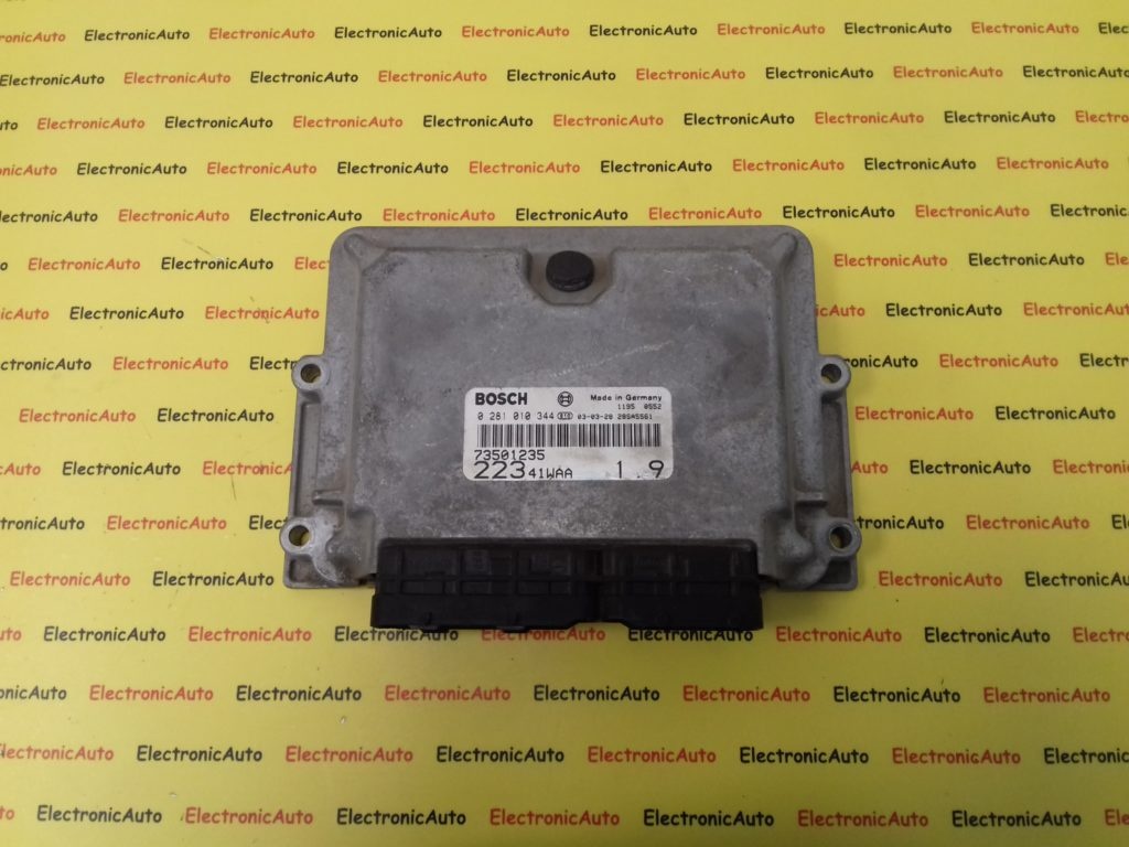 ECU Calculator Motor Fiat Doblo 1.9JTD, 0281010344, 73501235,