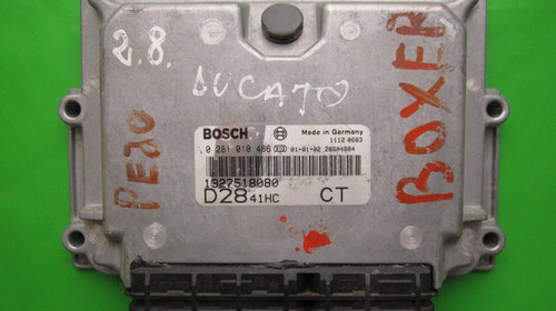 ECU Calculator motor Fiat Ducato 2.8JTD 13275