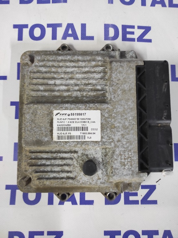 ECU Calculator motor Fiat Grande Punto 1.3JTD, cod 55195817 6JF.P3