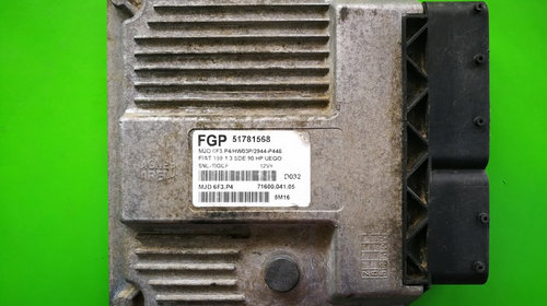 ECU Calculator motor Fiat Grande Punto 1.3JTD