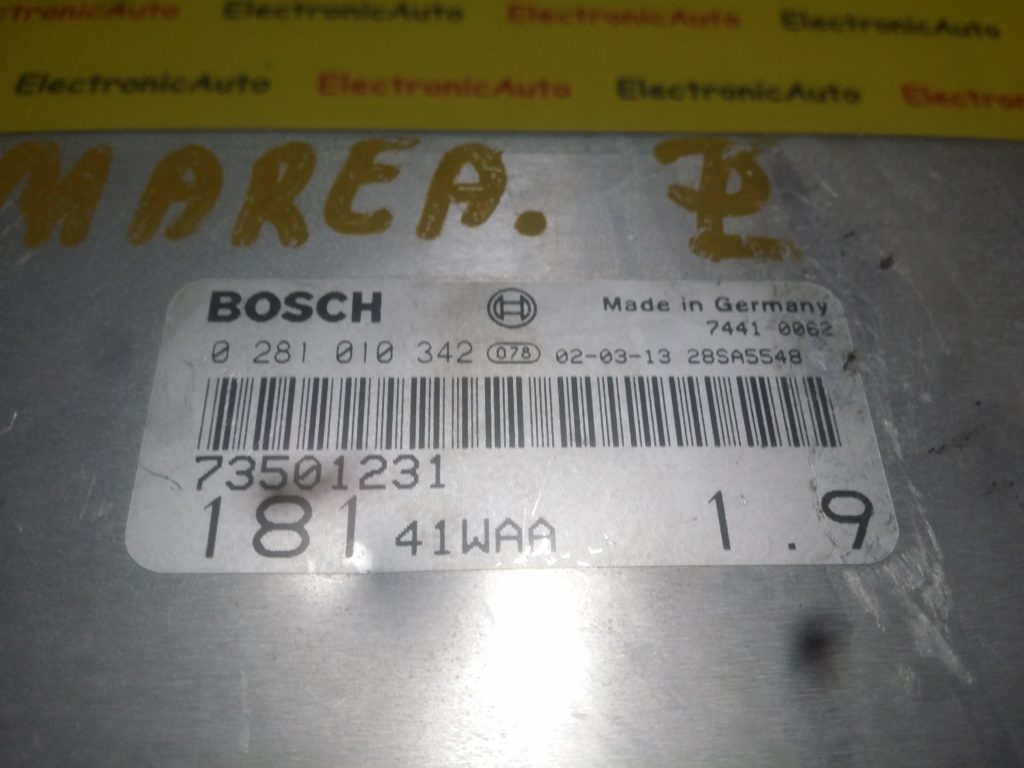 ECU Calculator motor Fiat Marea 1.9JTD 0