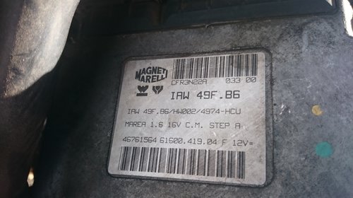 ECU Calculator motor Fiat Marea,Bravo1.6 16V 