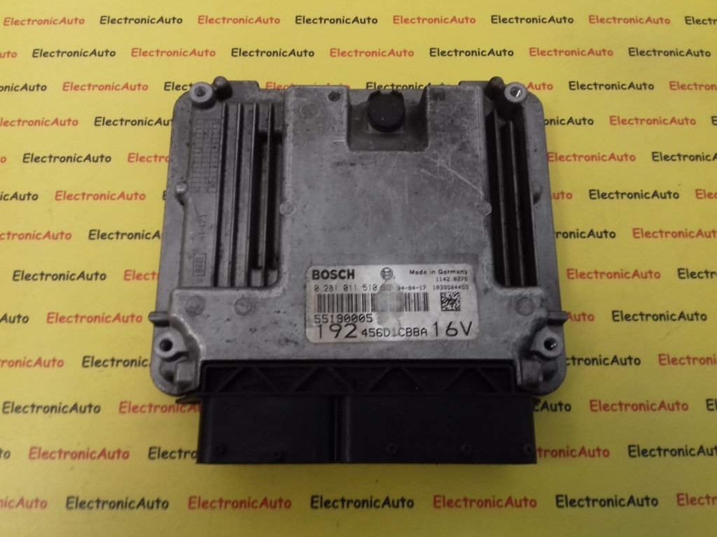 ECU Calculator Motor Fiat Stilo 1.9 JTD, 0281011510, 55190005, 456D1CBBA