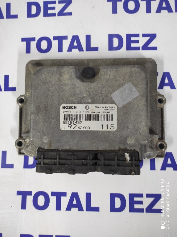 ECU calculator motor Fiat Stilo 1.9JTD cod 55181457 0281010337 EDC15C7